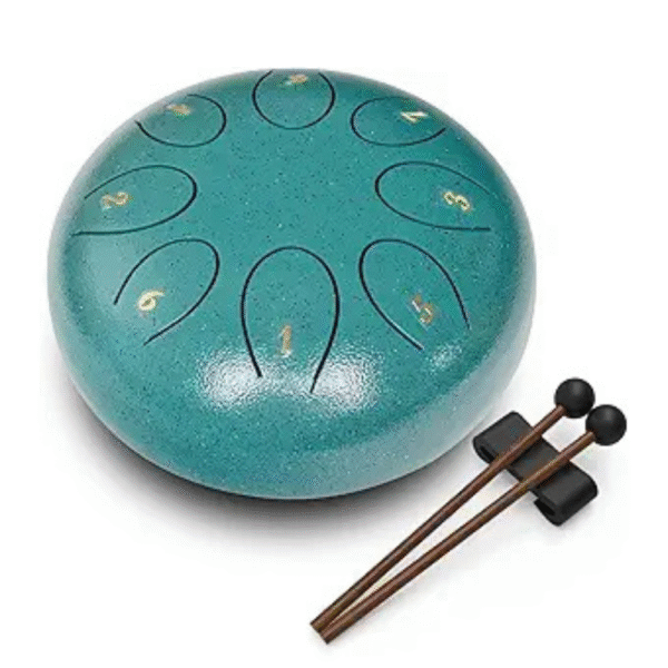 REGIS Steel Tongue Drum 6 inch 8 Notes Musical Percussion Instrument