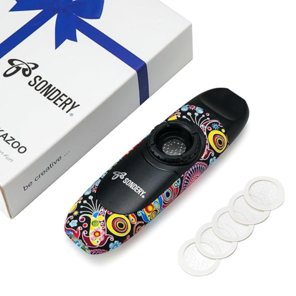 Sondery Professional Kazoo Wind Instrument with 5 Membranes